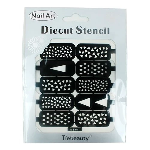 Трафарет для ногтей Diecut Stencil в ассортименте di/st-NS01