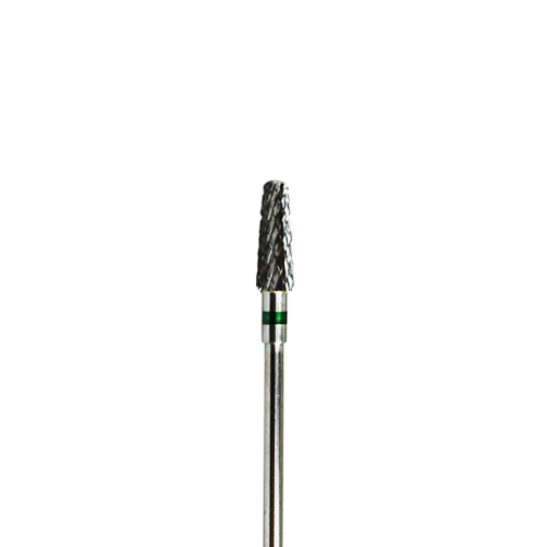 Фреза твердосплавная WG-ZL032 С, конус закругленный, Ø0,4 см, грубая (зеленая) насечка km/WG-ZL032 - фото 560648