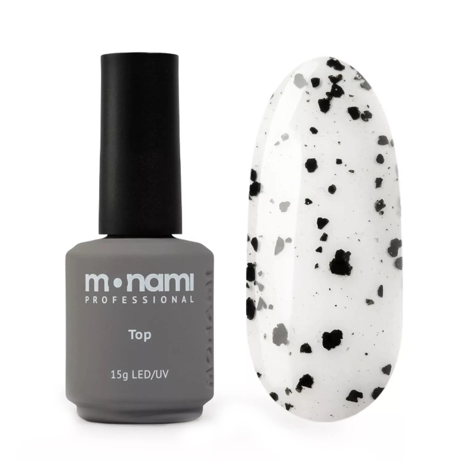 Топ для ногтей Monami Super Shine top MARBLE, 15 мл mi/tm15