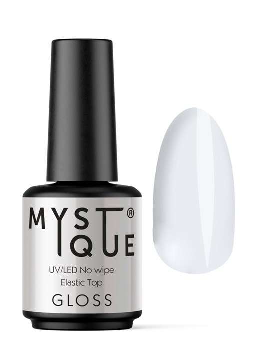 Топ для ногтей Mystique Gloss без липкого слоя, 30 мл MstT30 - фото 564885