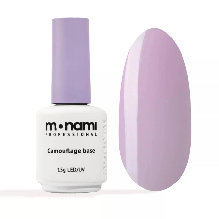 База для ногтей Monami Camouflage base Lavandula, 15 мл mi/cbl15