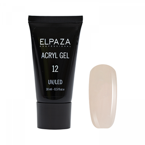 {{productViewItem.photos[photoViewList.activeNavIndex].Alt || productViewItem.photos[photoViewList.activeNavIndex].Description || 'Акригель Elpaza Professional №12 Acryl Gel, 30 мл'}}