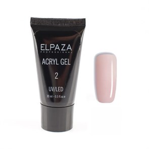 {{productViewItem.photos[photoViewList.activeNavIndex].Alt || productViewItem.photos[photoViewList.activeNavIndex].Description || 'Акригель Elpaza Professional №2 Acryl Gel, 30 мл (4955)'}}