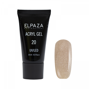 {{productViewItem.photos[photoViewList.activeNavIndex].Alt || productViewItem.photos[photoViewList.activeNavIndex].Description || 'Акригель Elpaza Professional №20 Acryl Gel, 30 мл'}}