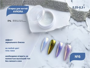 {{productViewItem.photos[photoViewList.activeNavIndex].Alt || productViewItem.photos[photoViewList.activeNavIndex].Description || 'Втирка для ногтей AVRORA 6, IBDI Nails'}}