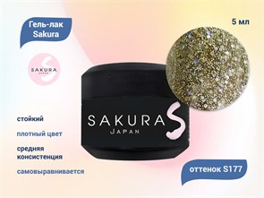 {{productViewItem.photos[photoViewList.activeNavIndex].Alt || productViewItem.photos[photoViewList.activeNavIndex].Description || 'Гель-лак Sakura S177 с блестками, 5 мл'}}