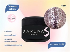 {{productViewItem.photos[photoViewList.activeNavIndex].Alt || productViewItem.photos[photoViewList.activeNavIndex].Description || 'Гель-лак Sakura S186 с блестками, 5 мл'}}