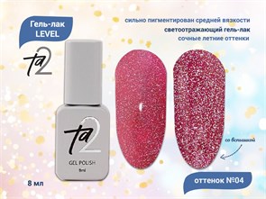 {{productViewItem.photos[photoViewList.activeNavIndex].Alt || productViewItem.photos[photoViewList.activeNavIndex].Description || 'Гель-лак Ta2 LEVEL №004, 8 мл'}}