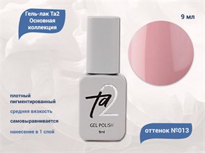 {{productViewItem.photos[photoViewList.activeNavIndex].Alt || productViewItem.photos[photoViewList.activeNavIndex].Description || 'Гель-лак Ta2 Основная коллекция №013, 9 мл'}}