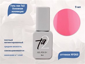 {{productViewItem.photos[photoViewList.activeNavIndex].Alt || productViewItem.photos[photoViewList.activeNavIndex].Description || 'Гель-лак Ta2 Основная коллекция №065, 9 мл'}}
