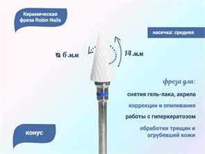 {{productViewItem.photos[photoViewList.activeNavIndex].Alt || productViewItem.photos[photoViewList.activeNavIndex].Description || 'Керамическая фреза Robin Nails 3/32 M ST(C) средняя (синяя) насечка, Ø0,5 см, конус'}}