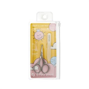 Ножницы детские безопасные + пилка Staleks BEAUTY & CARE 10 TYPE 7 SBC-10/7 SBC-10/7