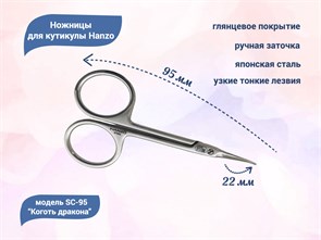 {{productViewItem.photos[photoViewList.activeNavIndex].Alt || productViewItem.photos[photoViewList.activeNavIndex].Description || 'Ножницы для кутикулы Hanzo Коготь Дракона, длина 95 мм'}}