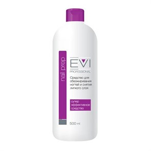 Обезжириватель EVI Professional, для снятия липкого слоя, 500 мл ev/021