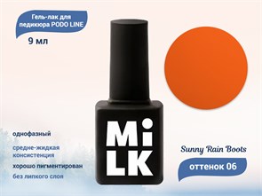 {{productViewItem.photos[photoViewList.activeNavIndex].Alt || productViewItem.photos[photoViewList.activeNavIndex].Description || 'Однофазный гель-лак для педикюра Milk PODO LINE 06 Sunny Rain Boots'}}
