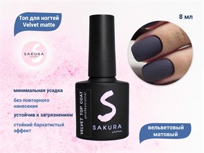 {{productViewItem.photos[photoViewList.activeNavIndex].Alt || productViewItem.photos[photoViewList.activeNavIndex].Description || 'Топ для ногтей Sakura Velvet matte вельветовый матовый, 8 мл'}}