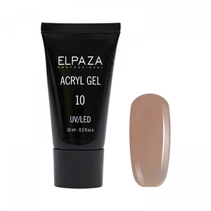 {{productViewItem.photos[photoViewList.activeNavIndex].Alt || productViewItem.photos[photoViewList.activeNavIndex].Description || 'Акригель Elpaza Professional №10 Acryl Gel, 30 мл'}}