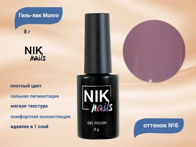 {{productViewItem.photos[photoViewList.activeNavIndex].Alt || productViewItem.photos[photoViewList.activeNavIndex].Description || 'Гель-лак NIK nails Monro 06, 8 г'}}