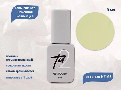 {{productViewItem.photos[photoViewList.activeNavIndex].Alt || productViewItem.photos[photoViewList.activeNavIndex].Description || 'Гель-лак Ta2 Основная коллекция №163, 9 мл'}}