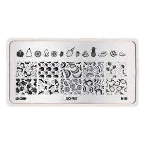 {{productViewItem.photos[photoViewList.activeNavIndex].Alt || productViewItem.photos[photoViewList.activeNavIndex].Description || 'Пластина для стемпинга Go Stamp 185 Juicy Fruit'}}