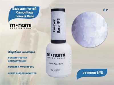 {{productViewItem.photos[photoViewList.activeNavIndex].Alt || productViewItem.photos[photoViewList.activeNavIndex].Description || 'База для ногтей Monami Camouflage Forever Base №5, 8 мл'}}