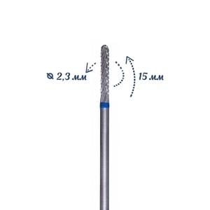 {{productViewItem.photos[photoViewList.activeNavIndex].Alt || productViewItem.photos[photoViewList.activeNavIndex].Description || 'Фреза твердосплавная КМИЗ цилиндр закругленный, Ø0,23 см, средняя (синяя) насечка'}}