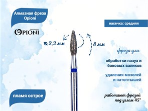 {{productViewItem.photos[photoViewList.activeNavIndex].Alt || productViewItem.photos[photoViewList.activeNavIndex].Description || 'Алмазная фреза Opioni средняя (синяя) насечка, Ø2,3 мм, пламя острое'}}
