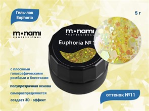 Гель-лак Monami Euphoria №11, 5 г mi/0530