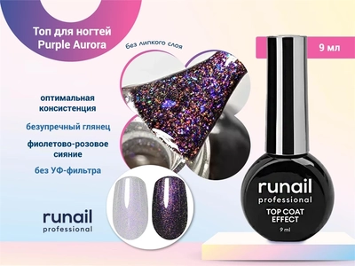 {{productViewItem.photos[photoViewList.activeNavIndex].Alt || productViewItem.photos[photoViewList.activeNavIndex].Description || 'Топ для ногтей ruNail Purple Aurora , 9 мл'}}