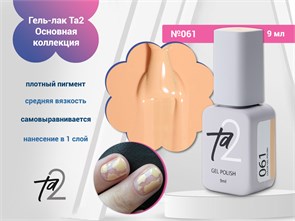 {{photo.Alt || photo.Description || 'Гель-лак Ta2 Основная коллекция №061, 9 мл'}}