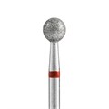 Алмазная фреза Кристалл, мягкая (красная) насечка, Ø0,5 см, шар  К56.001.045.50м(29) - фото 442755