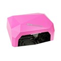 Гибридная CCFL UVLED-(12+24)W лампа с таймером (10,20,30 сек) Розовая (Cristal Premium) ULP-24-роз - фото 461535