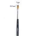 Кисть для акрила ruNail Nylon Oval №8 3979 - фото 467187