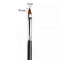 Кисть для геля ruNail Gel Synthetic GNO №4 0164