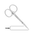 Ножницы для кутикулы Nippon Nippers, матовые, изогнутые ручки, 107 мм NNS-02W - фото 475051