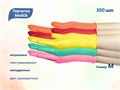 Перчатки MediOk нитриловые, текстурированные, разноцветные, размер M, 100 шт/уп A38SPT-1-M - фото 476798