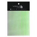 Силиконовые наклейки Vogue Nails, зеленые vg/sn011 - фото 481679