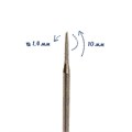 Фреза алмазная IRISK средняя (синяя) насечка, Ø0,14 см, игла  Б807-03 - фото 491663