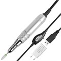 USB Portable nail drill Silver, ручка для маникюра JMD-106(Сер) - фото 494773