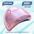UV LED Светодиодная лампа SUN One розовый-голографик 48w SUNone-pg - фото 494972