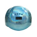UV LED Светодиодная лампа SUN X (Голубой голографик) 54W SUNX-blg - фото 495006