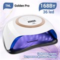 UV LED-лампа TNL «Golden Pro» 168 W - белая с золотым декором 275957 - фото 495126