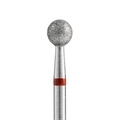 Алмазная фреза Кристалл, мягкая (красная) насечка, Ø0,5 см, шар  К56.001.045.50м(29)