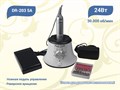 Аппарат для маникюра DR-203 5A (белый), мощность 24 W - 30 000 об./мин DR-203W - фото 496205