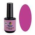 База для ногтей Bloom Strong Color №20  розовый, 15 мл Bl/6000 - фото 496713