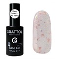 База для ногтей Grattol Rubber Base Glitter 21, 9 мл GTGB21 - фото 497846