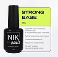 База для ногтей NIK nails Strong Base, 15 г Nik/10921