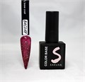 База для ногтей Sakura светоотражающая с хлопьями Юки BAS088, 9 мл BAS088 - фото 499188