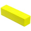 Блок шлифовочный (баф) Edelle, абразивность 120/120 грит, неоново-желтый 111052 - фото 500665