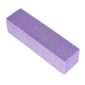 Блок шлифовочный (баф) Edelle, абразивность 120/120 грит, сиреневый 111005 - фото 500675